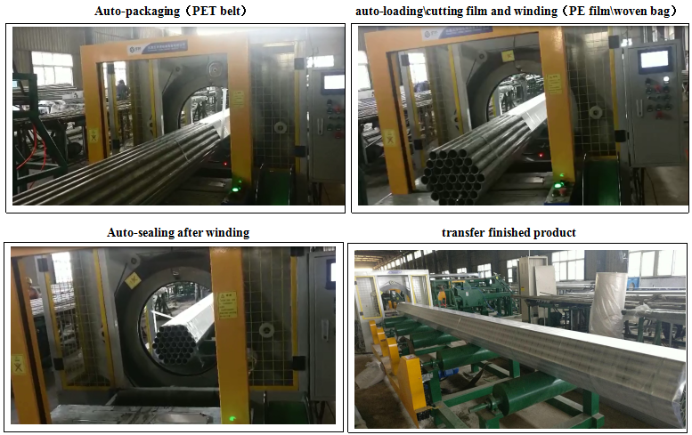 Steel Pipe Automatic packaging\winding line