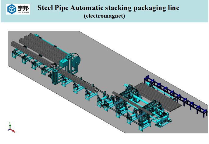 Steel Pipe Automatic stacking\packaging machine(electromagnet)