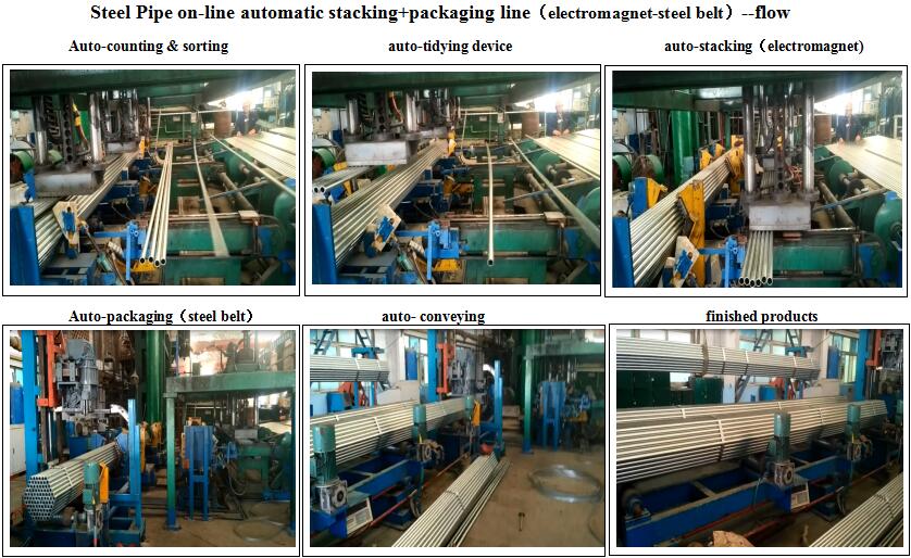Steel Pipe Automatic stacking\packaging machine(electromagnet)
