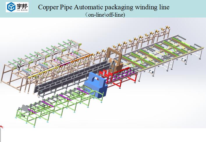 Copper Pipe Automatic packaging\winding line